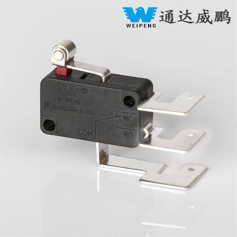 16A 3-پن سیلف ری سیٹ سلور رابطہ مائیکرو ویو مائیکرو سوئچ