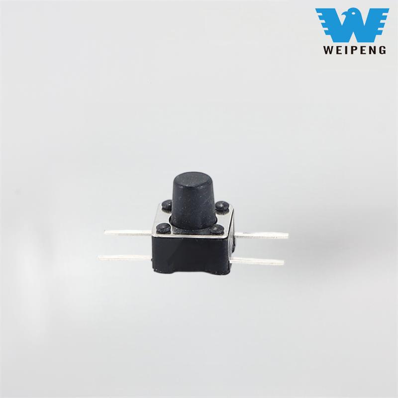 6X6 SMD ٹیکٹائل سوئچ فلیٹ فور پن