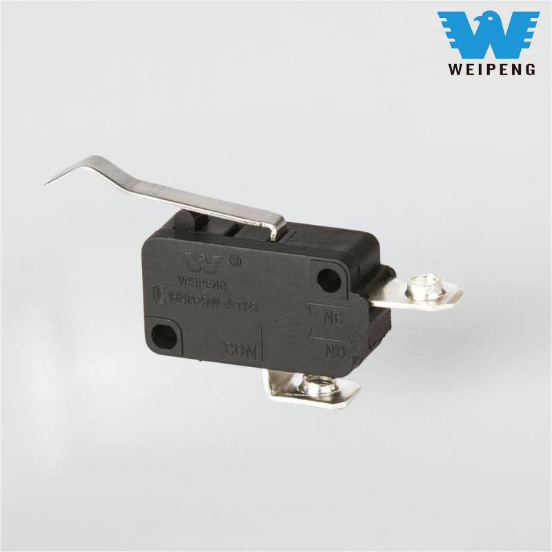 گھریلو آلات کے ل high اعلی موجودہ دو ٹرمینل مائکرو سوئچ