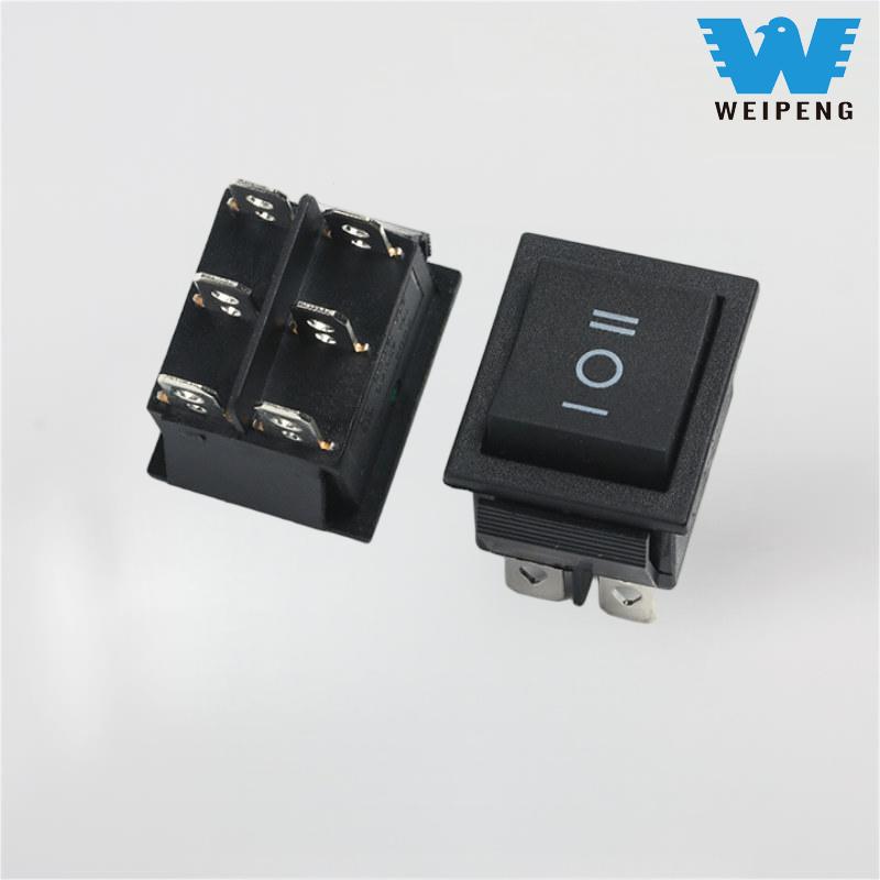 KCD4 بلیک راکر سوئچ 31*25mm 16A 250V