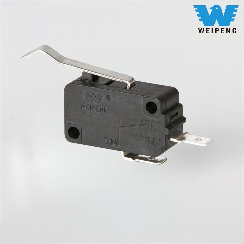 دو ٹرمینل ہینڈل سلور سے رابطہ عام طور پر اوپن واٹر ہیٹر مائیکرو سوئچ